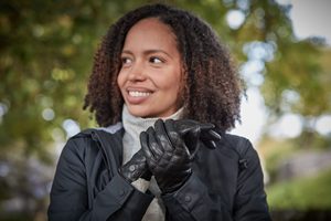 Leather Fashion <b>gloves</b> breathable <b>touchscreen</b> <b>gloves</b> - Product Image 3