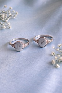 <b>ring</b> <b>with</b> <b>initial</b> letter 925 Sterling Silver Geometric <b>Rings</b> for Women Unique Design Wedding Engagement Party Anniversary - Product Image 4