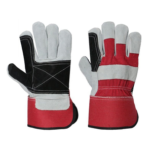 Guantes de Seguridad al Mejor Precio al por Mayor, Guantes de Trabajo de Cuero Vacuno para Hombre y Mujer, Función Antiestática y Anti-Impactos - Product Image 2