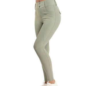 Nouvelle Arrivée - Culotte d'équitation haute performance imprimée avec assise intégrale en silicone, taille haute, moulante, style jodhpur - Product Image 4
