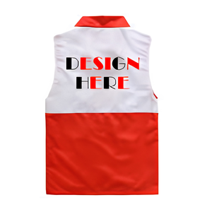 Chaleco de Seguridad Reflectante de Alta Visibilidad con Cierre y Logotipo Personalizado, sin Mangas, para Verano, Bordado, Impresión por Transferencia de Calor, Promocional, Corporativo - Product Image 2
