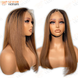 Mejor Precio al por mayor 13x6 hueso recto HD Peluca de encaje completo pelucas de cabello humano con colores personalizados extensiones de cabello - Product Image 5