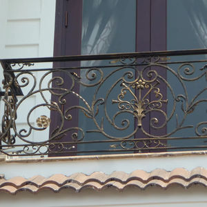 Barandilla de Balcón de Acero Inoxidable Personalizada de Alta Calidad, Estilo Europeo Moderno, Barandillas para Interiores y Exteriores, Puerta de Hierro EURO - Product Image 1