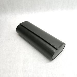 Boîte de rangement de luxe en cuir Soffiano grainé pour montres, avec logo personnalisé, idéale pour cadeaux et vente en gros - Product Image 1