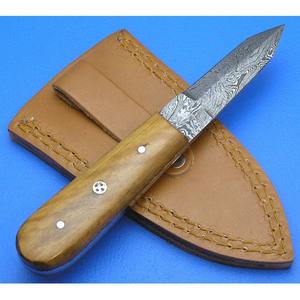 High Quality Eco-Friendly Damascus Steel Wood Oyster Knife Customized Color Durable Rust-Resistant Stylish <b>Seafood</b> <b>Tool</b> - Product Image 2