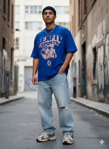 Servicios OEM de Primera Calidad, Camisetas con Serigrafía de Logotipo Personalizado, Fabricante de Ropa Urbana de Tela Suave de Algodón, Camisetas Extra Grandes - Product Image 2