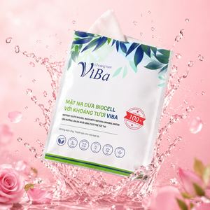 Eau Minérale Viba Vietnam Eau de Coco Fermentée Revitalisant Cutané Unisexe Hydratant Nourrissant Masque Facial - Product Image 1