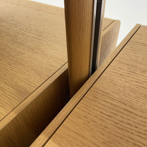 Étagère flottante sur pied de style luxe discret, sur mesure, haut de gamme, pour la décoration masculine de <span class=keywords><strong>bureau</strong></span> à domicile - Product Image 4