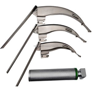 Set de Laringoscopio Eléctrico McCoy de Acero Inoxidable de Alta Calidad, 3 Hojas, 1 Mango, Reutilizable, Certificado CE e ISO, Venta al por Mayor OEM ODM - Product Image 1
