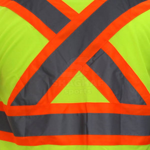 Camisetas de seguridad para hombre, reflectantes, de alta visibilidad, para trabajo en fábrica, construcción y trabajos en carretera. - Product Image 4