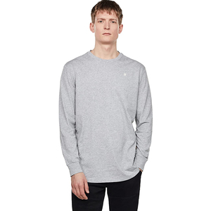 New <b>Men's</b> Long Sleeve Solid Color Cotton Jersey T-Shirt O-Neck Regular Fit Casual Style - Product Image 4