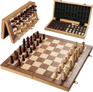 ILAHI's Eco-Friendly Rustic Polished Rectangle <b>Chess</b> <b>Board</b> Game 100% Handmade Pure Wood Animal/Love Style Customized Size <b>Chess</b> - Product Image 6