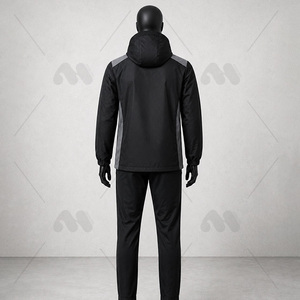 Veste coupe-vent imperméable pour homme, à capuche, légère, coupe-vent, pour la randonnée en plein air - Product Image 4