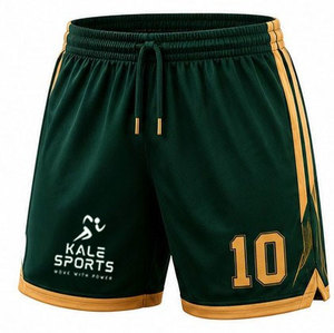 Pantalones Cortos de Fútbol para Jugadores, Personalizados con Logotipo y Número, Pantalones Cortos de Fútbol para Adultos, Tejido Transpirable - Product Image 1