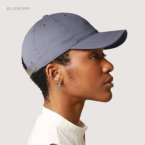 หมวกเบสบอลผ้าฝ้ายทรงคลาสสิคแบบยูนิเซ็กส์  ไม่มีลายพราง  นุ่มสบาย  ไม่มีโครง  ปรับขนาดได้  ทรงแด๊ดแฮท (สีดำ) - Product Image 3