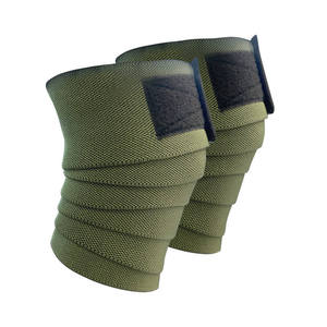 Sangles de levage réglables en nylon avec fermeture Velcro pour la musculation en salle de sport, unisexe, vert et noir - Product Image 2