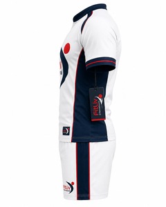 Ventes en gros d'ensembles d'uniformes de rugby pour adultes unisexes, vêtements de sport respirants et durables en polyester, design de logo personnalisé, sublimation - Product Image 3