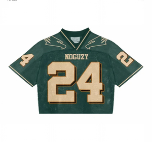 2026 Boxy Oversized American Football Jersey Cropped Mesh Streetwear Retro <b>Hip</b> Hop Custom Fashion Shirt 100% Polyester Quick Dry - Product Image 6