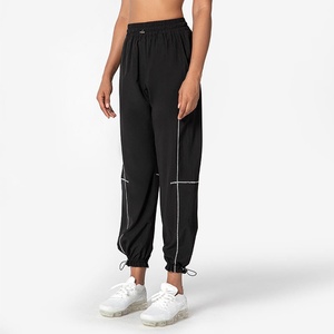 Pantalones Deportivos de Secado Rápido al por Mayor para Mujer, Joggers Holgados para Fitness, Ropa Deportiva Personalizada para Dama, Pantalones Lisos para Yoga, Entrenamiento, Correr y Jogging - Product Image 4