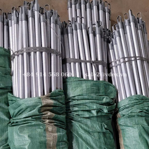 Venta al por mayor 50 unids/bolsa palo de escoba de madera compra competitiva al menos 105.000 piezas recogedores incluidos - Product Image 4