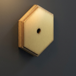 Poignée de meuble hexagonale en laiton de designer, plaqué or poli, de haute qualité, pour armoire, porte, maison et bureau - Product Image 5