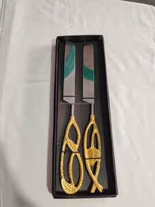 Blue Handle Fork Holder Stylish Stainless Steel Eco-Friendly Durable Professional Chef Utensil - Product Image 3