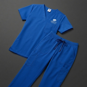 Wholesale Trendy <b>Scrub</b> Sets Medical Hospital Uniforms Comfortable <b>Nursing</b> <b>Scrubs</b> Stylish Doctor Suits Professional Workwear - Product Image 5
