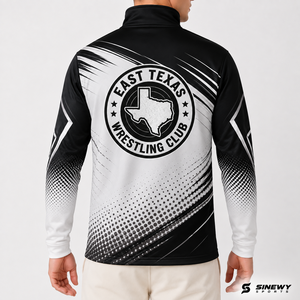 Sudadera Deportiva Premium con Cierre de Cremallera, Logotipo Personalizado, Chaqueta de Entrenamiento Deportiva Ligera de Alto Rendimiento - Product Image 2