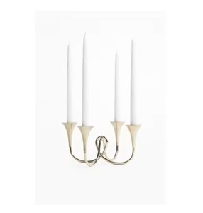 Portavelas Metálico Minimalista para Decoración Moderna del Hogar, Diseño Minimalista con Elegantes Portavelas con Acabado Metálico - Product Image 4
