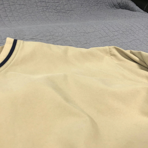 Sudadera con capucha para hombre, color beige, cuello en V, cortavientos, camisa de golf, chaqueta con forro de poliéster, venta al por mayor con logotipo OEM, nombre del equipo personalizado - Product Image 3