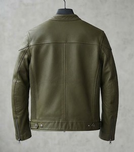Chaqueta Bomber para Hombre, Cuello Alto, Cierre de Cremallera, Estilo Casual para Otoño - Product Image 6
