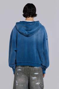 Women's Custom Sunfaded Hoodie Vintage Washed <b>Zipper</b> <b>Sweatshirt</b> Casual Streetwear Fleece Hoodie For Womens Wholesale Manufacture - Product Image 3