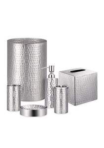 Elegante Juego de Accesorios de Baño de Metal Diseñado para Complementar Baños Contemporáneos con Acabados Pulidos y Accesorios Prácticos - Product Image 6