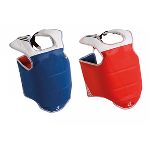 Protège-poitrine en cuir PU de qualité supérieure pour arts martiaux, Muay Thai et Taekwondo, disponible en faible quantité minimale de commande (MOQ) - Product Image 2