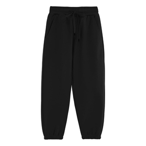 ผู้ผลิต OEM ODM กางเกงจ็อกเกอร์สีกากี เอวยางยืด มีเชือกผูก ขากางเกงแบบรัดขอบ ทรงหลวม สวมใส่สบาย กางเกงผ้าฟลีซสำหรับผู้ชายและผู้หญิง - Product Image 4