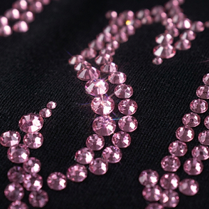 Ensemble de survêtement streetwear en molleton orné de strass de qualité supérieure, 100 % coton, pour hommes et femmes - Design luxueux et scintillant 2 en 1, vêtements d'hiver - Product Image 4