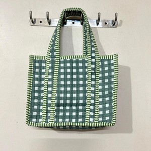 Bolso Tote Mini Acolchado de Algodón para Mujer, Bolso de Mano Pequeño Hecho a Mano, Bolso Casual Estilo Boho, Bolso para Uso Diario - Product Image 2