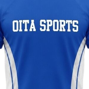 Camiseta de Netball Unisex Azul Rey y Blanca Sublimada, Poliéster Ligero, Cuello Redondo, Ropa Deportiva para Entrenamiento de Equipos - Product Image 6