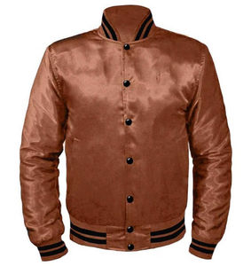 Vestes universitaires personnalisées pour hommes, style streetwear, veste de baseball avec logo OEM, vêtements de sport en gros pour adultes - Product Image 1