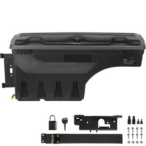 Box Portaoggetti Impermeabile in ABS per Cassone del Pickup, Capacità 20 L/6,6 Galloni, con Lucchetto a Combinazione, Compatibile con Dodge - Product Image 1