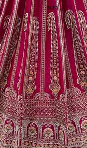 Conjunto de Lehenga Choli de Seda 100% con Bordado, Estilo Princesa, Línea A, Largo hasta el Suelo, Vintage Clásico para Mujer, con Dupatta de Tela de Red para Boda - Product Image 3
