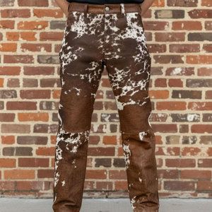 Men Custom Cowhide <b>Leather</b> Pants <b>Plus</b> <b>Size</b> Breathable Quick Dry Motorcycle Riding <b>Trousers</b> Genuine <b>Leather</b> Sportswear Wholesale - Product Image 1