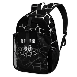 Mochila Deportiva Sublimada con Logotipo Personalizado al por Mayor, con Compartimento Frontal, Mochila de Viaje Grande con Estampado Sublimado para Equipo de Baloncesto - Product Image 3