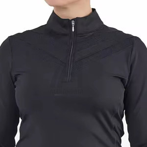 Nuevas camisetas ecuestres de diseño moderno, cómodas y ajustadas para entrenamiento, capa base para montar a caballo de Alexandria Industries - Product Image 4