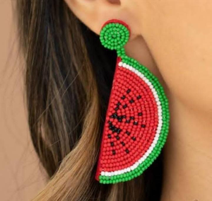 Nouveaux clous d'oreilles classiques vintage légers faits à la main avec perles, style bohème original pour femmes, vente chaude, bijoux en gros, perles et coton - Product Image 1