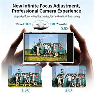 Nouvel écran de contrôle magnétique T1 pour selfie avec télécommande et molette de mise au point, affichage de la caméra arrière et fonction de mise en miroir pour le vlogging - Product Image 3