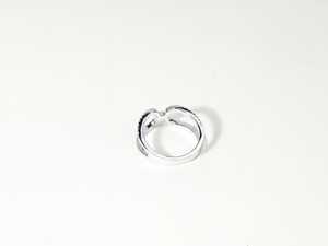 Anillo de Diamantes Cultivados en Laboratorio con Corte Redondo, Oro Sólido de 10K, 14K, 18K, Pavé de Varias Hileras, Media Eternidad, Estilo Cóctel, Regalo de Lujo para Mujer - Product Image 4