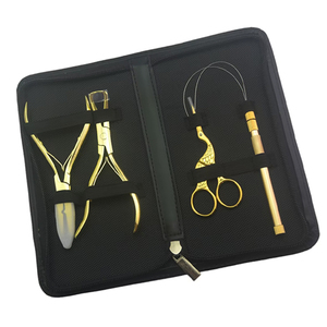 Kit de Pinzas para Extensiones de Cabello de Acero Inoxidable de Grado Quirúrgico Ariston International, Color Personalizado, Logotipo OEM, Venta al Por Mayor - Product Image 4