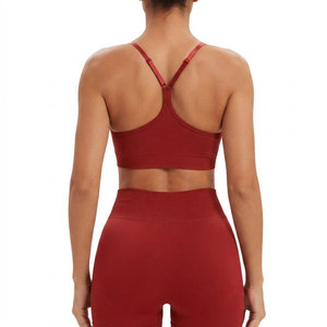 Running Sports Bra Sexy Breathable Fitness Sports Bra Lightweight Seamless Backless Yoga Sports Bra - Product Image 2