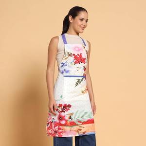 Best Selling Customized Print Adjustable Unisex 100% Cotton Cooking Kitchen <b>Apron</b> Indian Exporter - Product Image 1